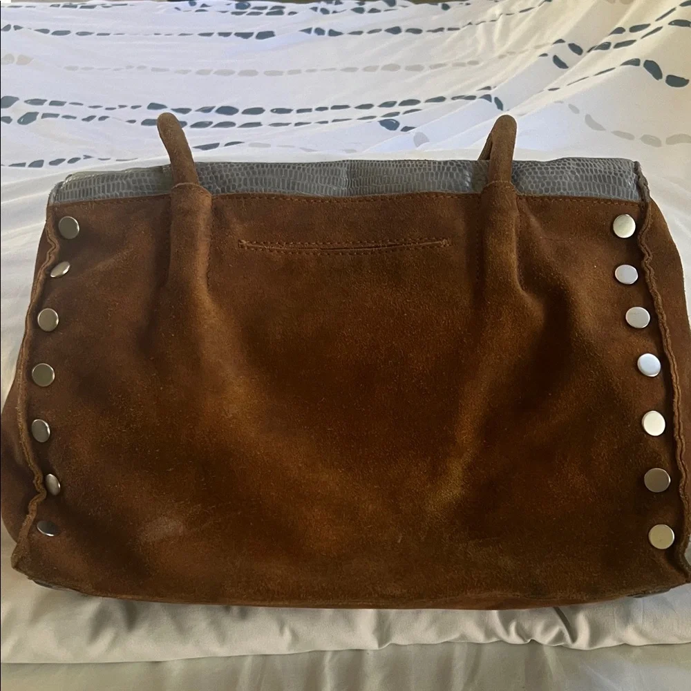 Hammitt Shawn Slate Tejus Arches Satchel - Picture 2 of 9